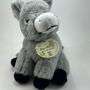 Gray Plush Donkey